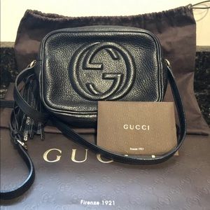 Gucci Soho Small Leather Disco Bag